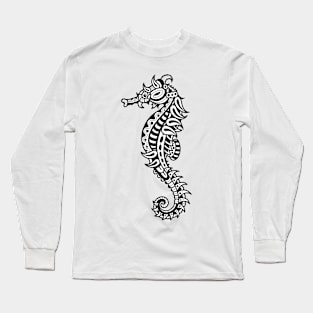 Abstract seahorse Long Sleeve T-Shirt